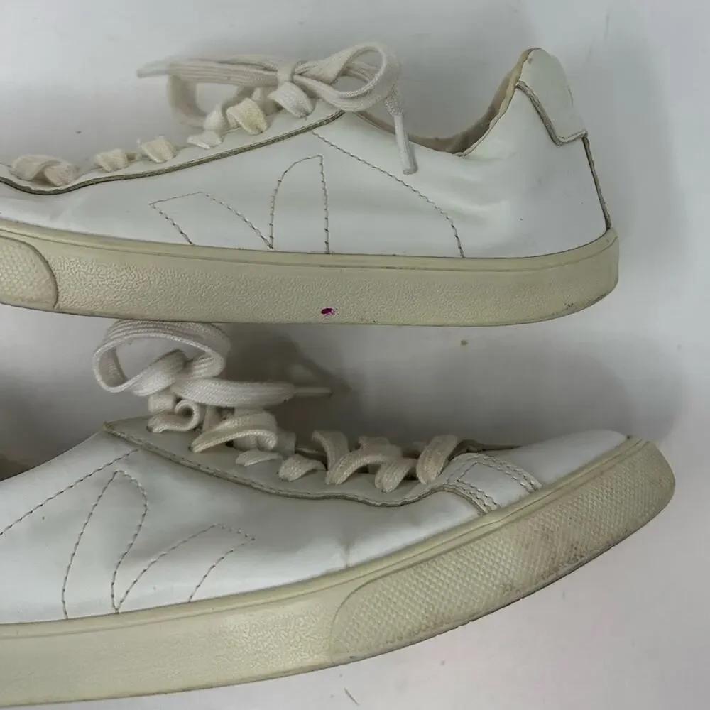Veja x Madewell Esplar Low Sneakers Size 8 39 Women’s Shoes White Leather Casual